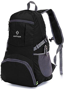 Earth Pak Backpack -Lightweight, Foldable, Durable Backpack for Hiking, Travel, Camping, Climbing, School - Day Pack & Carry On Backpack For Women, Men, Teens