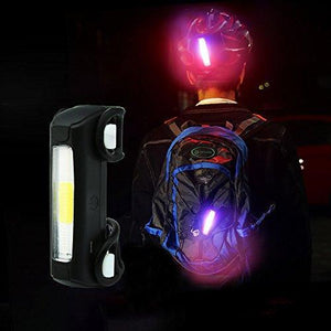 Bike Light ThorFire Ultra Bright Bike Taillight USB Rechargeable Bicycle Tail Light 7 Modes High Intensity Rear Bike Light Fits On Any Road Bike & Helmet, Easy To Install for Cycling Safety Flashlight