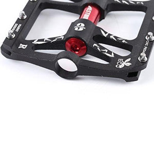 Alston Mountain Bike Pedals, Ultra Strong Colorful Cr-Mo CNC Machined 9/16" Cycling Sealed 3 Bearing Pedals