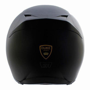 Duke Helmets DK-120 Full Face Motorcycle Helmet, Small, Matte Black