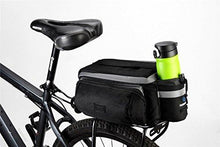 Load image into Gallery viewer, Runytek Bicycle Roswheel Rear Seat Trunk Bag Handbag Bag Pannier Black