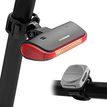 Load image into Gallery viewer, Nubeam NB-600 USB Rechargeable Bicycle Taillight - Wireless Anti-theft Alarm, Directional Turn Signal Light, Electronic Bell, Rear Lamp - Wireless Operation and Water Resistant