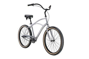 Raleigh Bikes Men's Special 3 Cruiser Bike, 26"/One Size, Silver