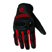 Load image into Gallery viewer, CRAZY AL’S SCOYCO MC24 Motorcycle Gloves Sports Protective Gear Shock Resistant Padded Full Finger Safety Breathable Motorcycle Gloves (M, Red)