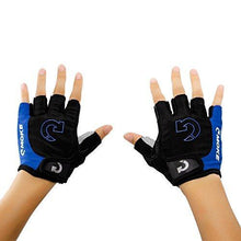 Load image into Gallery viewer, GEARONIC TM New Fashion Cycling Bike Bicycle Motorcycle Shockproof Foam Padded Outdoor Sports Half Finger Short Gloves Riding Gloves Working Gloves