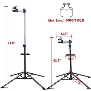 Yaheetech Bicycle Pro Mechanic Bicycle Repair Workshop Stand Rack Bike Repair Stand