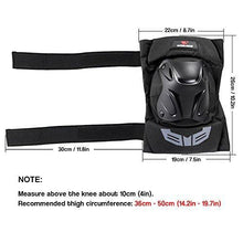 Load image into Gallery viewer, Lixada WOSAWE 1 Pair Cycling Knee Brace Bicycle MTB Bike Motorcycle Riding Knee Support Protective Pads Guards Outdoor Sports Cycling Knee Protector Gear
