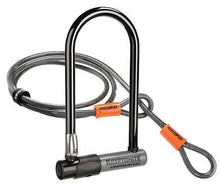 Load image into Gallery viewer, Kryptonite KryptoLok Series 2 Standard Heavy Duty Bicycle U Lock with 4ft Flex Bike Cable