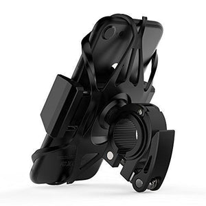 Widras New Bike Mount and Motorcycle Cell Phone Holder 2nd Generation For iPhone X 8 7 7s 6 6s 5 5s Plus Samsung Galaxy S5 S6 S7 S8 Note or any Smartphone GPS Mountain Road Bicycle Handlebar Cradle