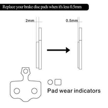 Load image into Gallery viewer, PAMASE Bike Disc Brake Pads for Avid Elixir/ SRAM XX, XO, XXWC/ Shimano Deore / Shimano SLX XT XTR - GH Resin (Semi-Metallic) - Durable &amp; Long-lasting