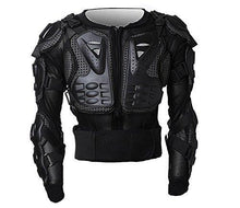 Load image into Gallery viewer, Motorcycle Full Body Armor Protector Pro Street Motocross ATV Guard Shirt Jacket with Back Protection Black XL