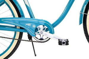 Columbia Superb 5 Star, 26-Inch Men's Retro Beach Cruiser Bike, Teal