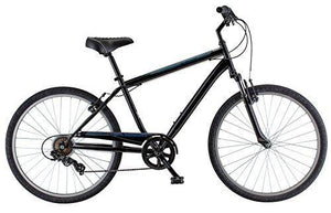 Schwinn Men's Suburban Bike, 26-Inch, Black