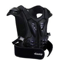 Load image into Gallery viewer, Webetop Adults Dirt Bike Body Chest Spine Protector Armor Vest Protective Gear for Dirtbike Bike Motorcycle Motocross Skiing Snowboarding Black M