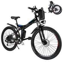 Load image into Gallery viewer, Kaluo Folding Electric Mountain Bike, 26 Inch Wheel, Lithium-Ion Battery, Dual-Suspension and Shimano Gear, 2 Working Mode (US Stock)