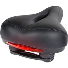 Load image into Gallery viewer, Zacro Bike Seat with LED Taillight,Universal Gel Bike Saddle with Spring and Breathable Design, 1 Mounting Wrench and 1 Screwdriver Included