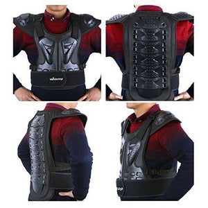 Webetop Adults Dirt Bike Body Chest Spine Protector Armor Vest Protective Gear for Dirtbike Bike Motorcycle Motocross Skiing Snowboarding Black M