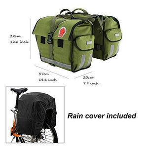 ArcEnCiel Water-Resistant Bicycle Carrier Rack Pannier Bag