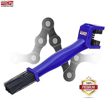 Load image into Gallery viewer, ARLTB Bike Chain Cleaning Brush Tool Multi-purpose Motorcycle Cycling Bicycle Chain Cleaner tool for both Motorcycle and Bike Chain Cleaner Washer, Cleans Quickly and Easily for MTB Road Bike