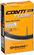 Load image into Gallery viewer, Continental 42mm Presta Valve Tube, Black, 700 x 20-25cc