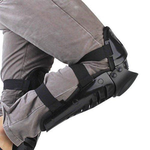 Knee Support Guard Protector Safety Pad for Motorcycle Motobike Motocross Racing Rider Extreme Sports Protective Gear - Black