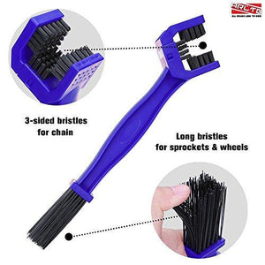 ARLTB Bike Chain Cleaning Brush Tool Multi-purpose Motorcycle Cycling Bicycle Chain Cleaner tool for both Motorcycle and Bike Chain Cleaner Washer, Cleans Quickly and Easily for MTB Road Bike