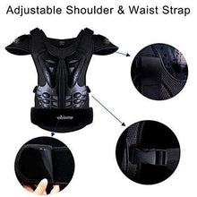 Load image into Gallery viewer, Webetop Adults Dirt Bike Body Chest Spine Protector Armor Vest Protective Gear for Dirtbike Bike Motorcycle Motocross Skiing Snowboarding Black M