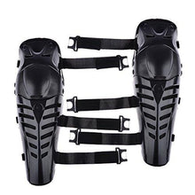 Load image into Gallery viewer, Knee Support Guard Protector Safety Pad for Motorcycle Motobike Motocross Racing Rider Extreme Sports Protective Gear - Black