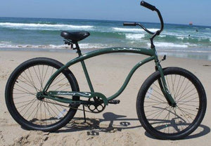 Firmstrong Bruiser Man Beach Cruiser Bicycle, 26-Inch