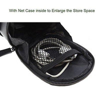 Load image into Gallery viewer, CestMall 1.2L Bicycle &amp; MTB Cycling PU Saddle Bag, Waterproof Bike Bag Back Seat Pouch, Bicycle Repair Tools Pocket Pack with Reflective Stripes (New Black)