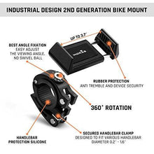 Load image into Gallery viewer, Widras New Bike Mount and Motorcycle Cell Phone Holder 2nd Generation For iPhone X 8 7 7s 6 6s 5 5s Plus Samsung Galaxy S5 S6 S7 S8 Note or any Smartphone GPS Mountain Road Bicycle Handlebar Cradle