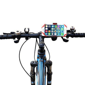 Bike Mount, Ipow Universal Cell Phone Bicycle Rack Handlebar & Motorcycle Holder Cradle for iPhone 6 6(+) 6S 6S plus 5S 5C, Samsung Galaxy S3 S4 S5 S6 S7 Note 3/4/5,Nexus,HTC,LG,BlackBerry,Black