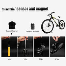 Load image into Gallery viewer, Suaoki Wireless Bike Computer Bicycle Speedometer Bike Odometer with LCD Backlight, 5 Language Displays, Auto Power On/Off Systems, Multi Function for Cycling