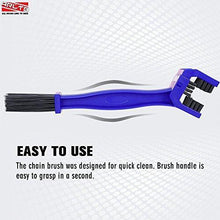 Load image into Gallery viewer, ARLTB Bike Chain Cleaning Brush Tool Multi-purpose Motorcycle Cycling Bicycle Chain Cleaner tool for both Motorcycle and Bike Chain Cleaner Washer, Cleans Quickly and Easily for MTB Road Bike