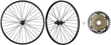 Load image into Gallery viewer, Bike Bicycle MTB Wheelset 26&quot; 7 Speed with Shimano MF-TZ31 14-34T Freewheel