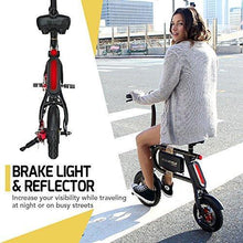 Load image into Gallery viewer, SWAGTRON SwagCycle E-Bike – Folding Electric Bicycle with 10 Mile Range, Collapsible Frame, and Handlebar Display