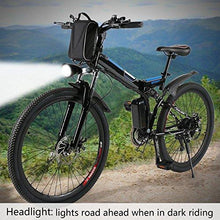 Load image into Gallery viewer, Kaluo Folding Electric Mountain Bike, 26 Inch Wheel, Lithium-Ion Battery, Dual-Suspension and Shimano Gear, 2 Working Mode (US Stock)