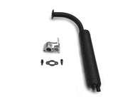 79cc / 212cc Muffler with Adapter - Black