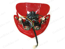 Load image into Gallery viewer, Universal Bike Headlights - Red