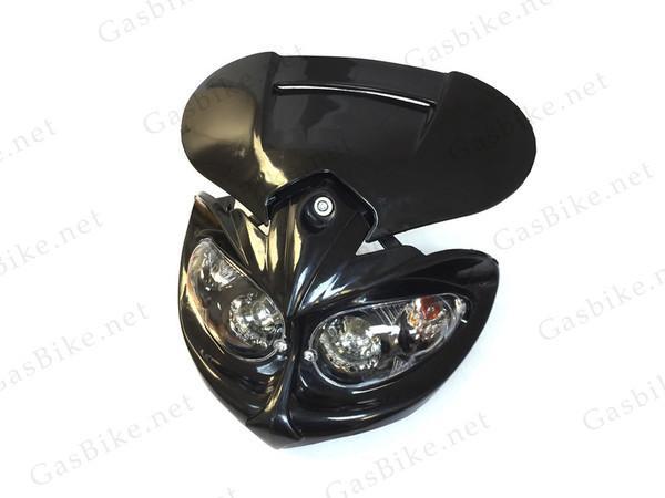 Universal Bike Headlights - Black