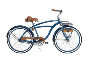 26" Huffy Cape Cod Men's Cruiser Bike, Metallic Blue