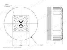 Load image into Gallery viewer, Dual Spark Racing CNC Cylinder Head 66cc / 80cc Gas Motorized Bicycle