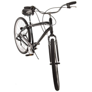 27.5" Huffy Mens' Parkside 7-Speed Bike, Black